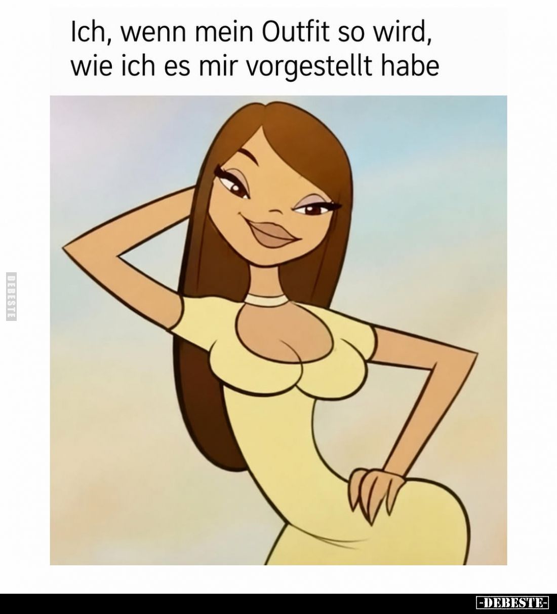 Ich, wenn mein Outfit so wird, wie ich es mir vorgestellt habe