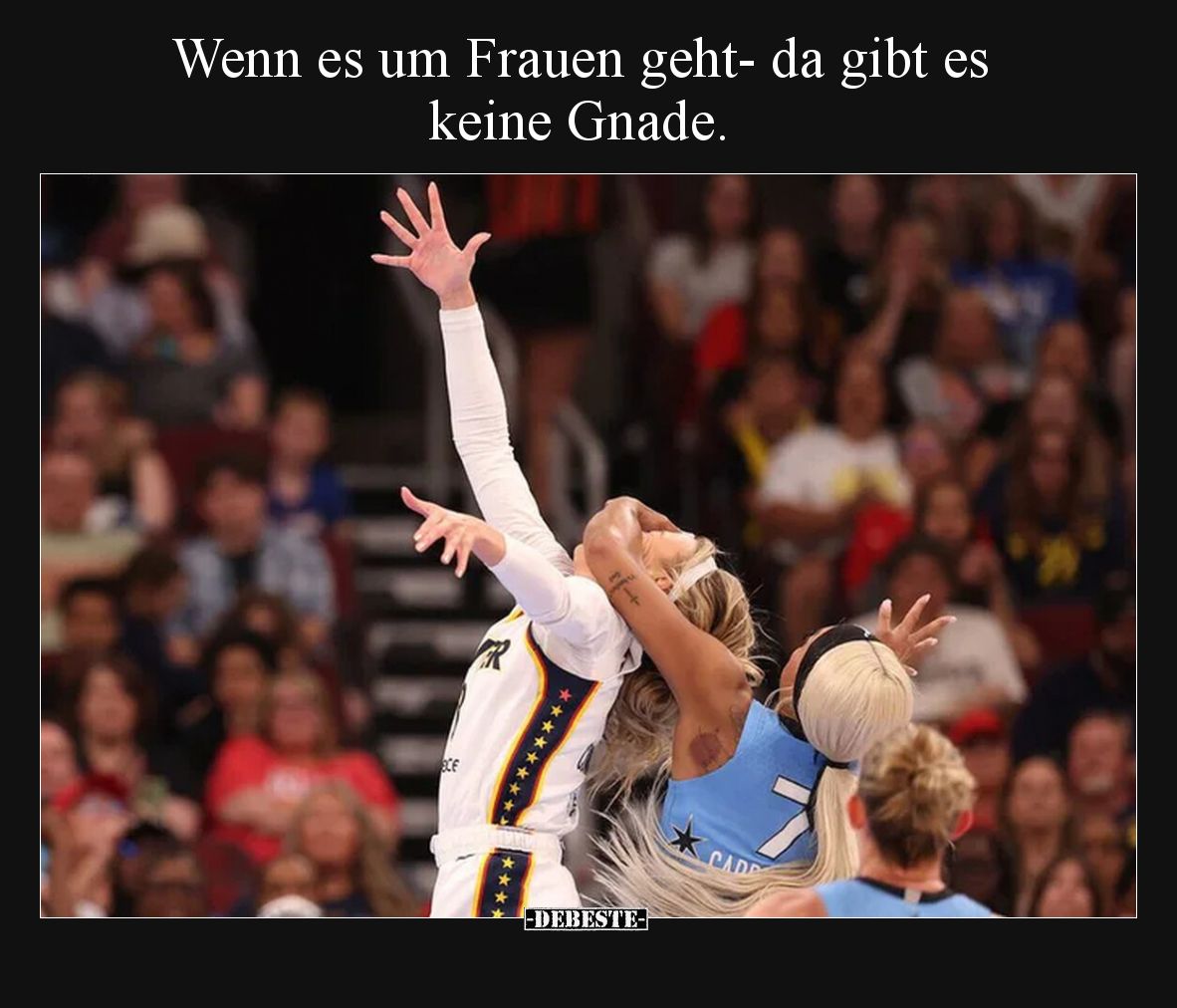 Wenn es um Frauen geht- da gibt es keine Gnade... - Lustige Bilder | DEBESTE.de