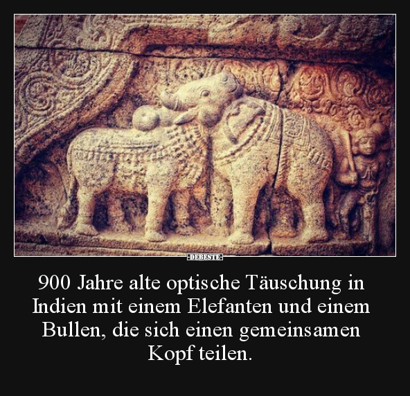 900 Jahre alte optische Täuschung in Indien mit einem.. - Lustige Bilder | DEBESTE.de