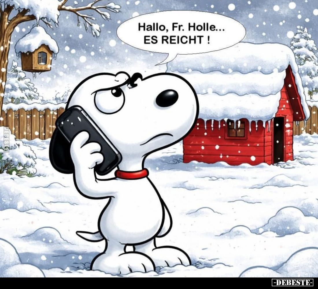 Hallo, Fr. Holle... Es reicht!