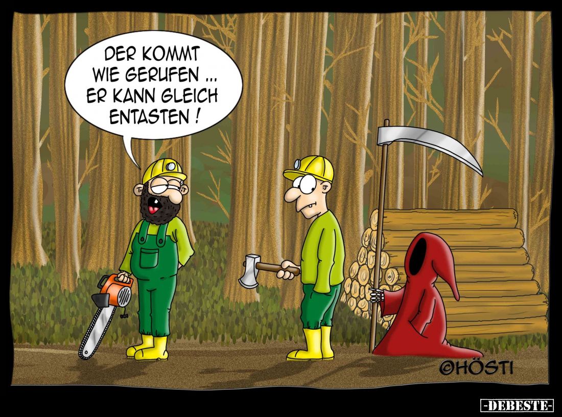 Der kommt wie gerufen... Er kann gleich entasten!