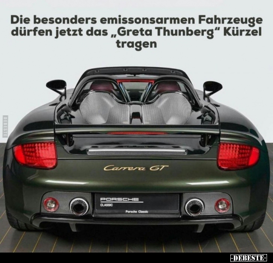 Die besonders emissonsarmen Fahrzeuge dürfen jetzt das.. - Lustige Bilder | DEBESTE.de