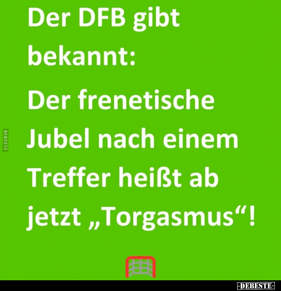 Der DFB gibt bekannt:.. - Lustige Bilder | DEBESTE.de