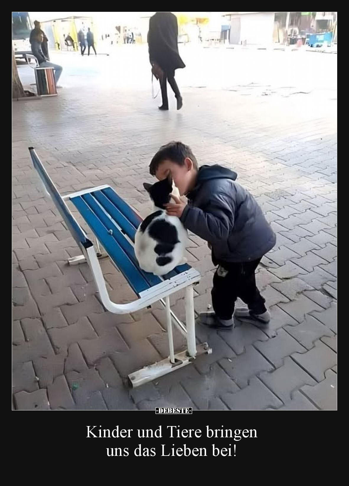 Kinder und Tiere bringen uns das Lieben bei!