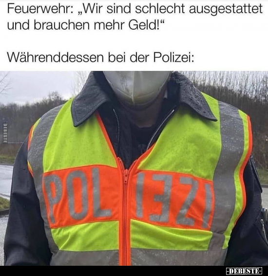 Feuerwehr: "Wir sind schlecht ausgestattet und brauchen.." - Lustige Bilder | DEBESTE.de