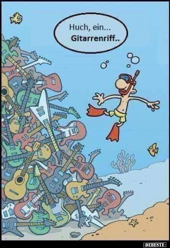 Huch, ein... Gitarrenriff..