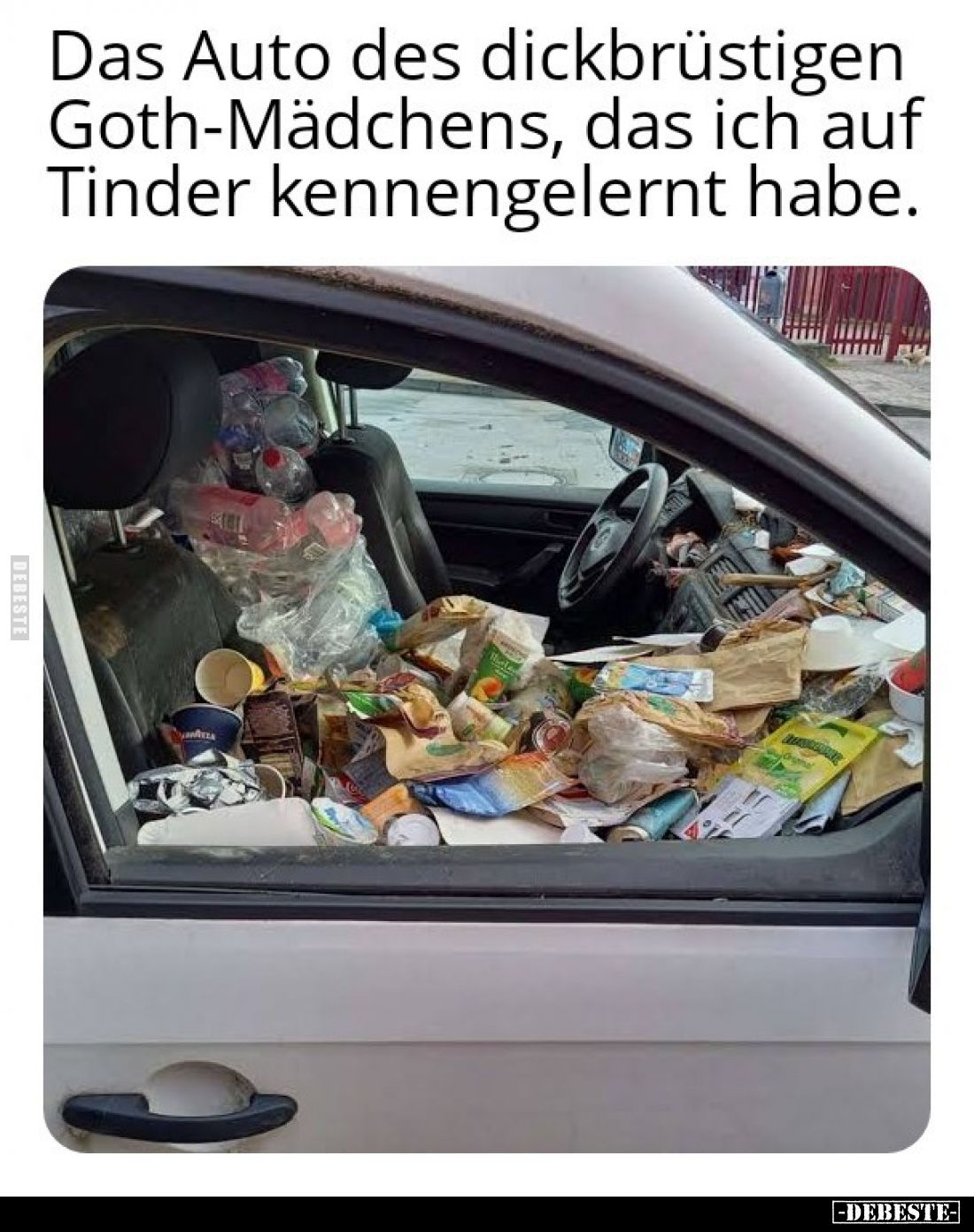 Das Auto des dickbrüstigen Goth-Mädchens, das ich auf.. - Lustige Bilder | DEBESTE.de