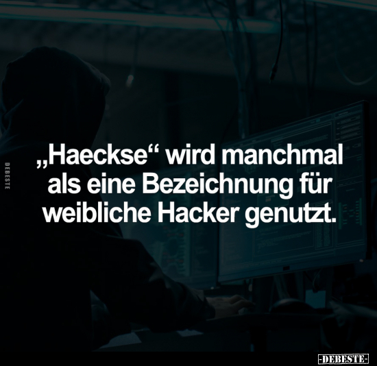 "Haeckse" wird manchmal als eine Bezeichnung.. - Lustige Bilder | DEBESTE.de