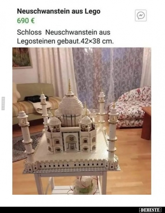 Neuschwanstein aus Lego.. - Lustige Bilder | DEBESTE.de