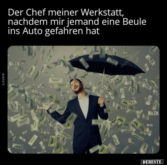 Chef, Werkstatt, Auto