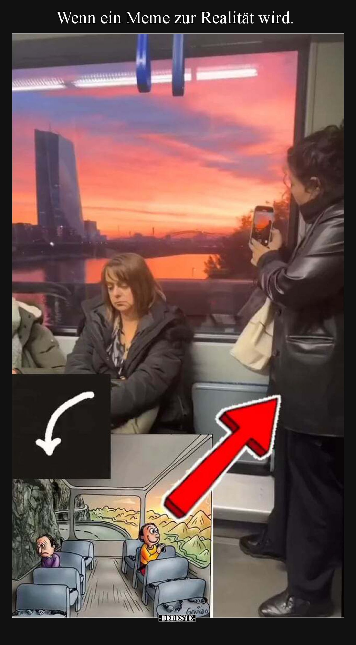 Wenn ein Meme zur Realität wird.