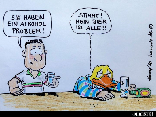 Sie haben ein Alkoholproblem!.. - Lustige Bilder | DEBESTE.de