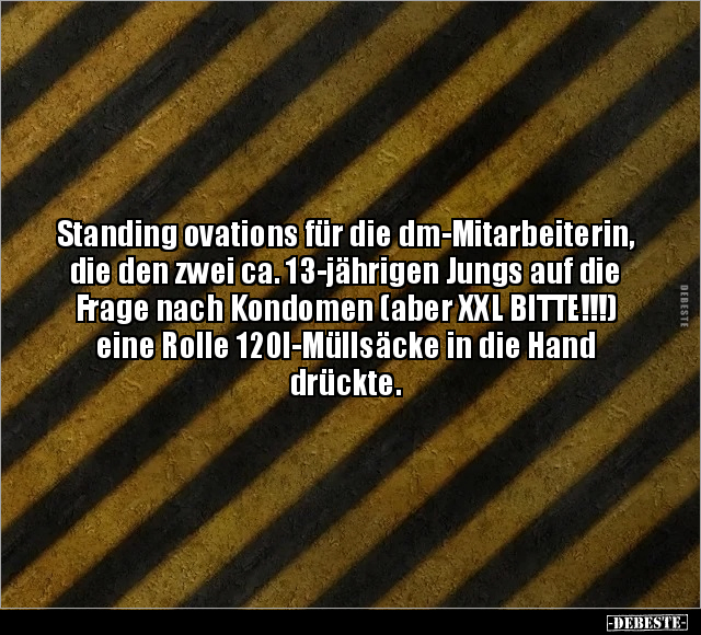 Standing ovations für die dm-Mitarbeiterin.. - Lustige Bilder | DEBESTE.de