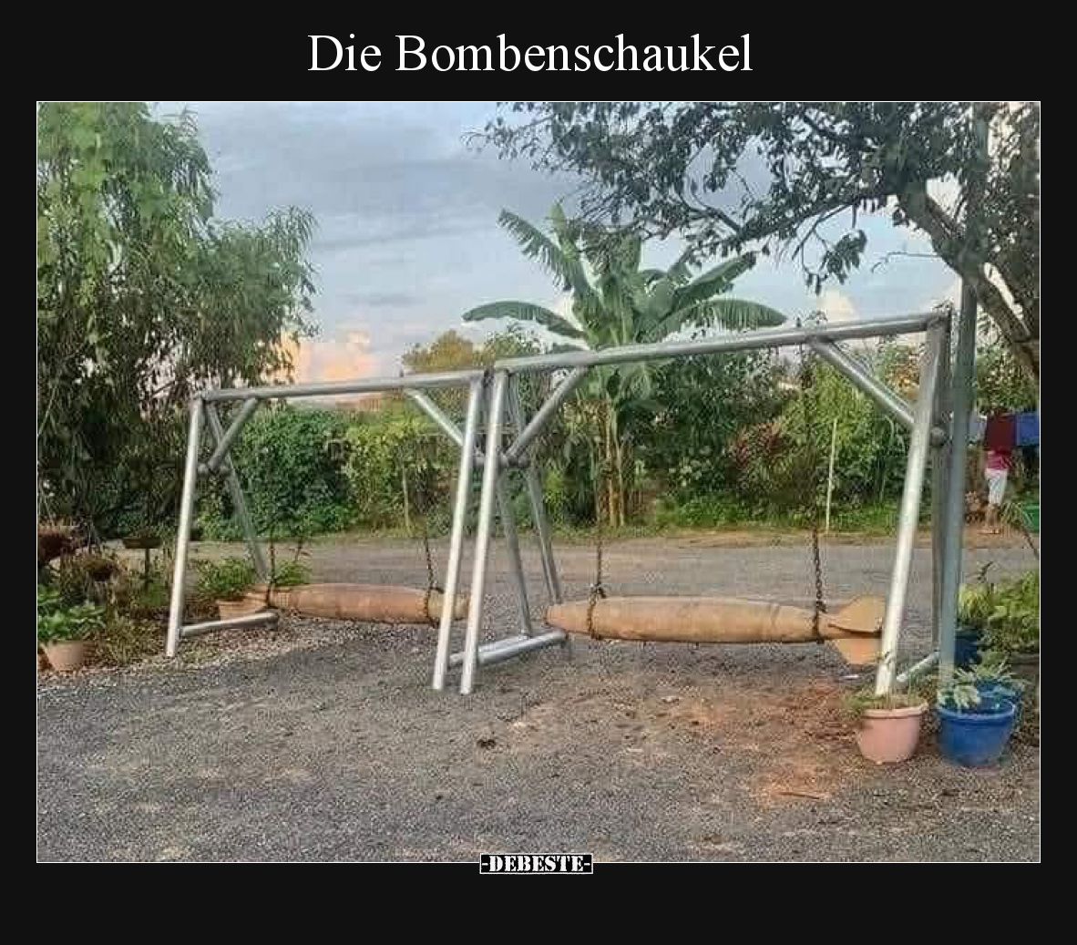 Die Bombenschaukel