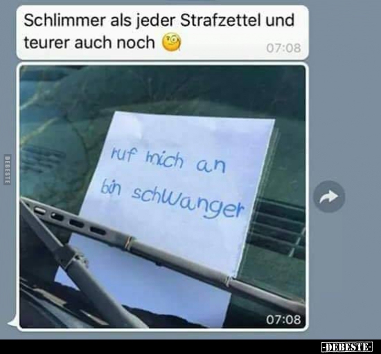 Schlimmer als jeder Strafzettel und teurer auch noch.. - Lustige Bilder | DEBESTE.de