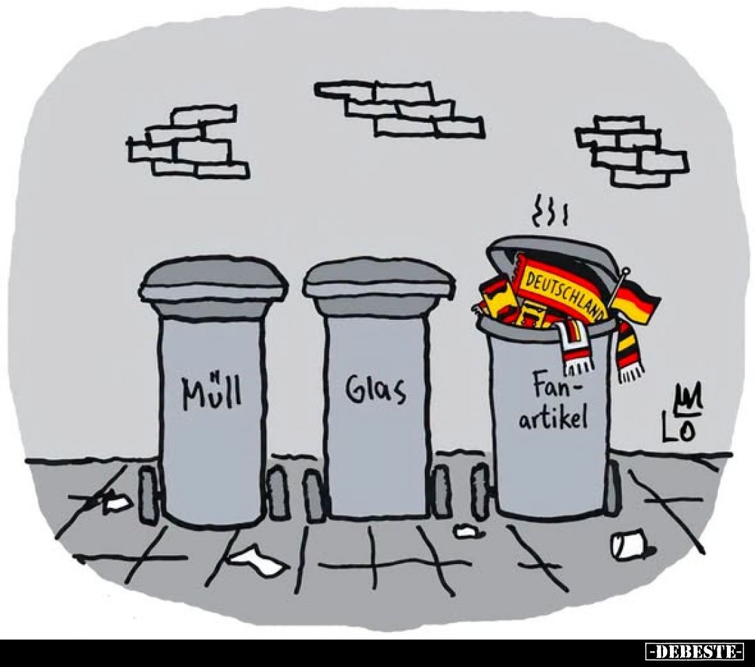 Müll
-
Glas
-
Fanartikel