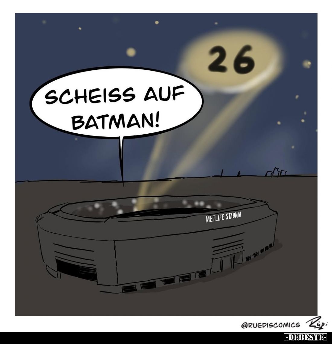 Scheiss auf Batman!