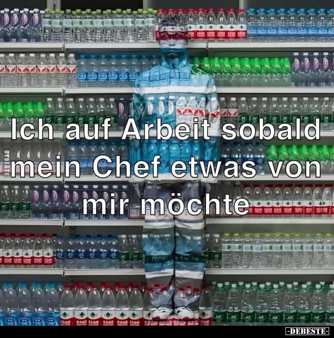 Ich auf Arbeit sobald mein Chef etwas von mir möchte