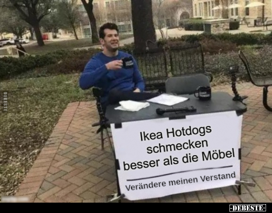 Ikea Hotdogs schmecken besser als die Möbel.. - Lustige Bilder | DEBESTE.de