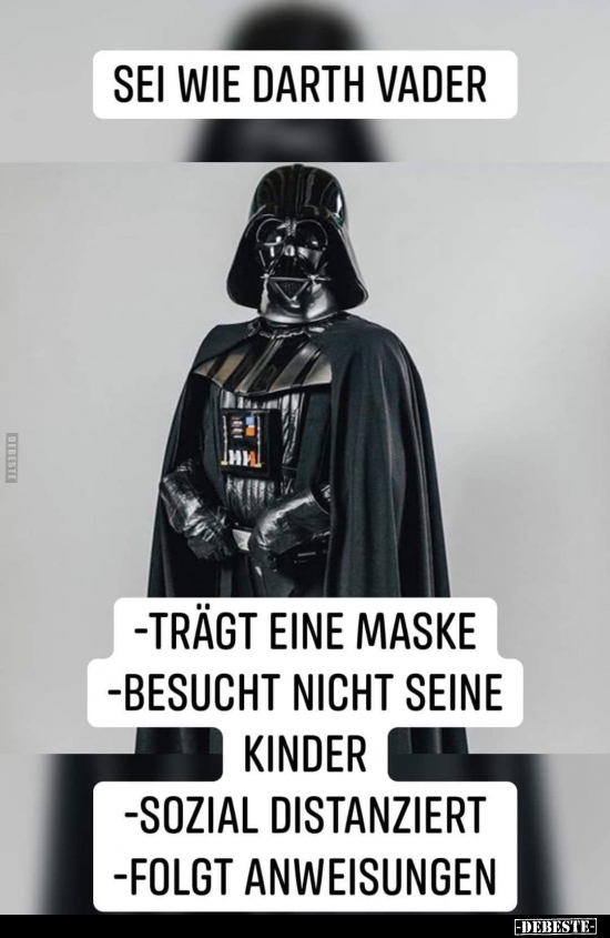 Sei wie Darth Vader.. - Lustige Bilder | DEBESTE.de