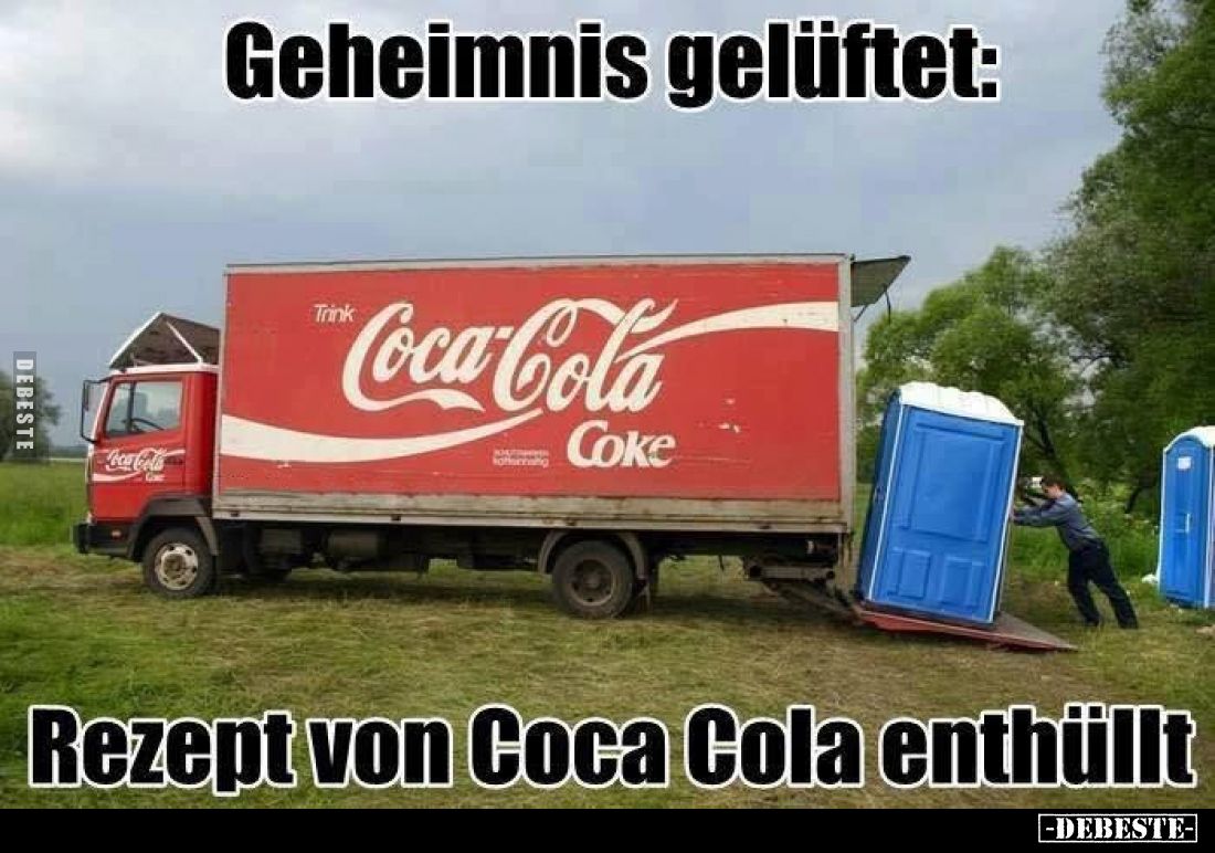 Geheimnis gelüftet: Rezept von Coca Cola enthüllt.