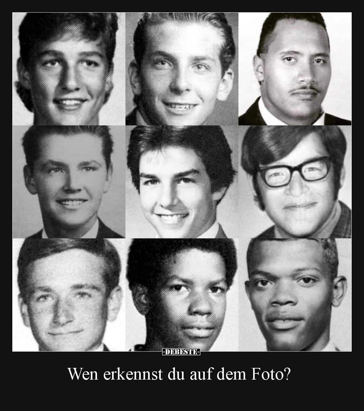 Wen erkennst du auf dem Foto?..