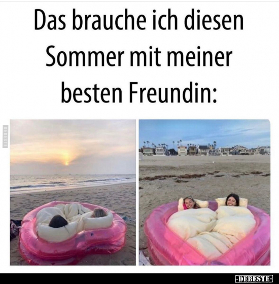 Das brauche ich diesen Sommer... - Lustige Bilder | DEBESTE.de