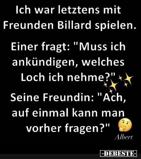 Billard  - Lustige Bilder | DEBESTE.de
