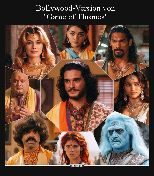 Bollywood-Version von "Game of Thrones".. - Lustige Bilder | DEBESTE.de