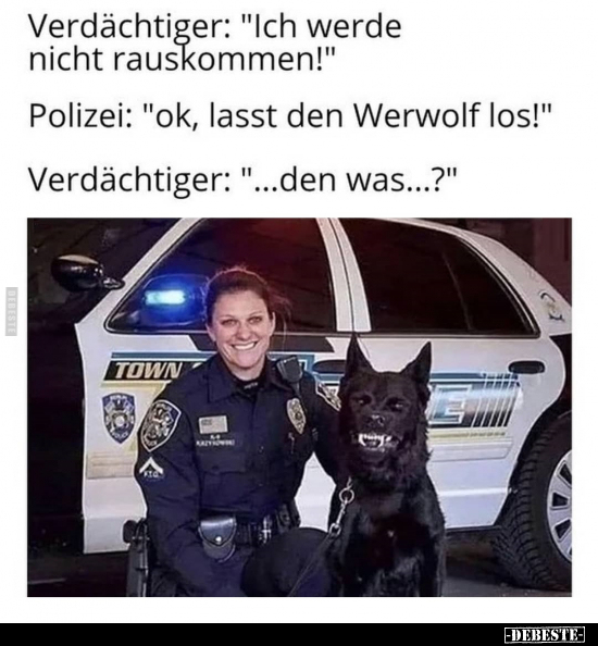 Verdächtiger: "Ich werde nicht rauskommen!"..