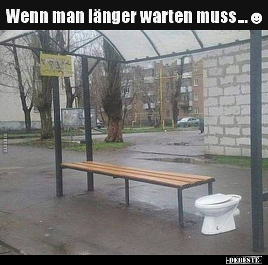 Wenn man länger warten muss... - Lustige Bilder | DEBESTE.de