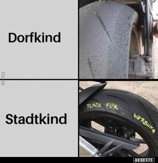 Dorfkind. - Stadtkind... - Lustige Bilder | DEBESTE.de