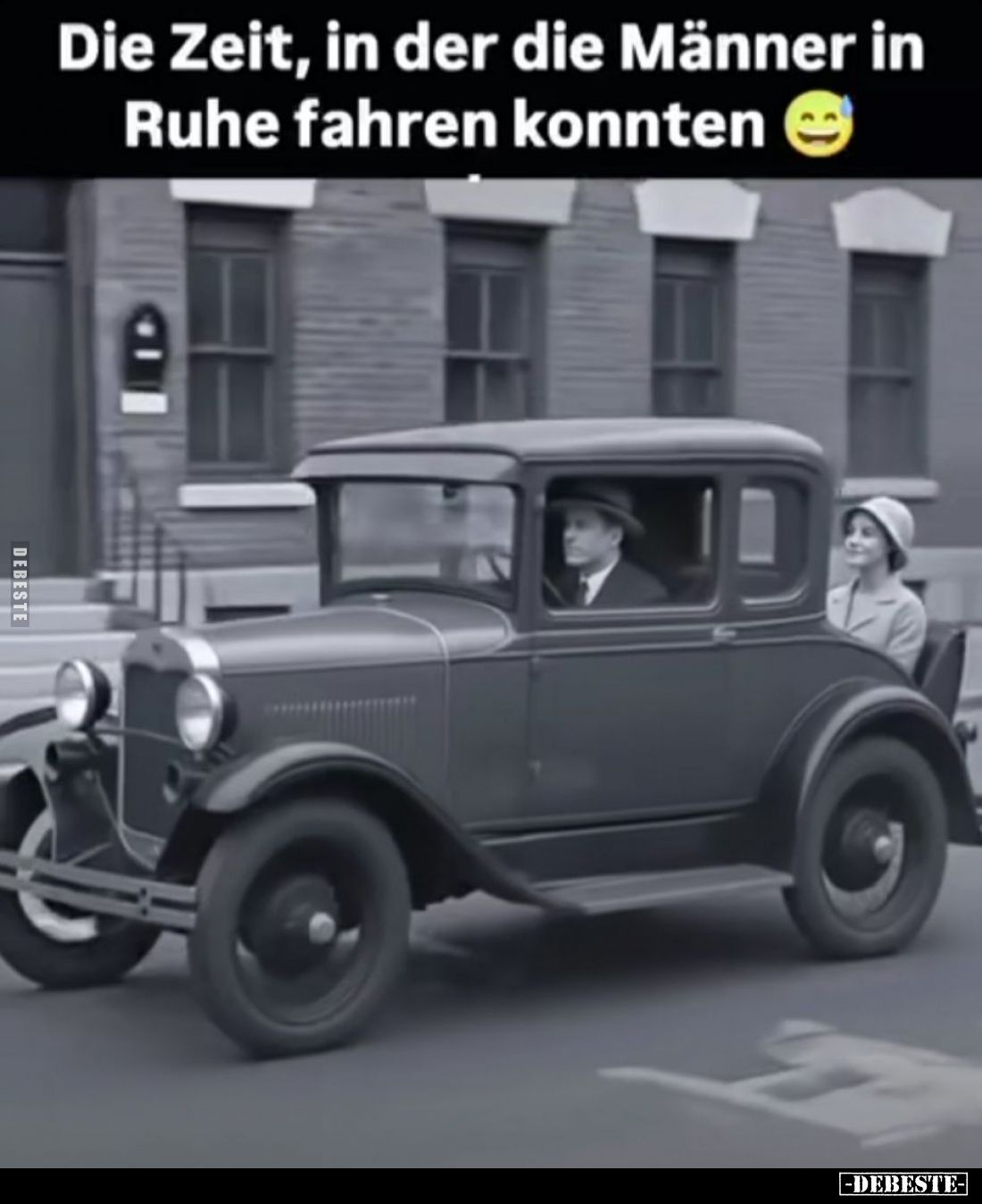Die Zeit, in der die Männer in Ruhe fahren konnten
