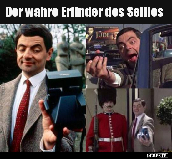 Der wahre Erfinder des Selfies.. - Lustige Bilder | DEBESTE.de