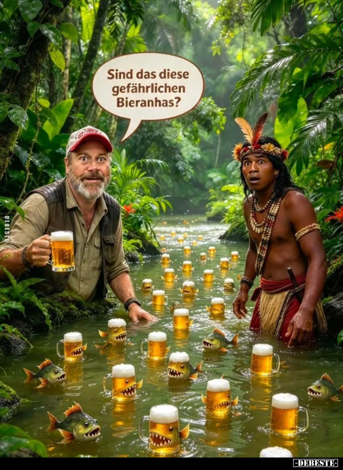 Sind das diese gefährlichen Bieranhas?