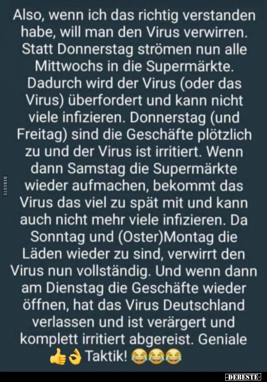 Also, wenn ich das richtig verstanden habe, will man den..