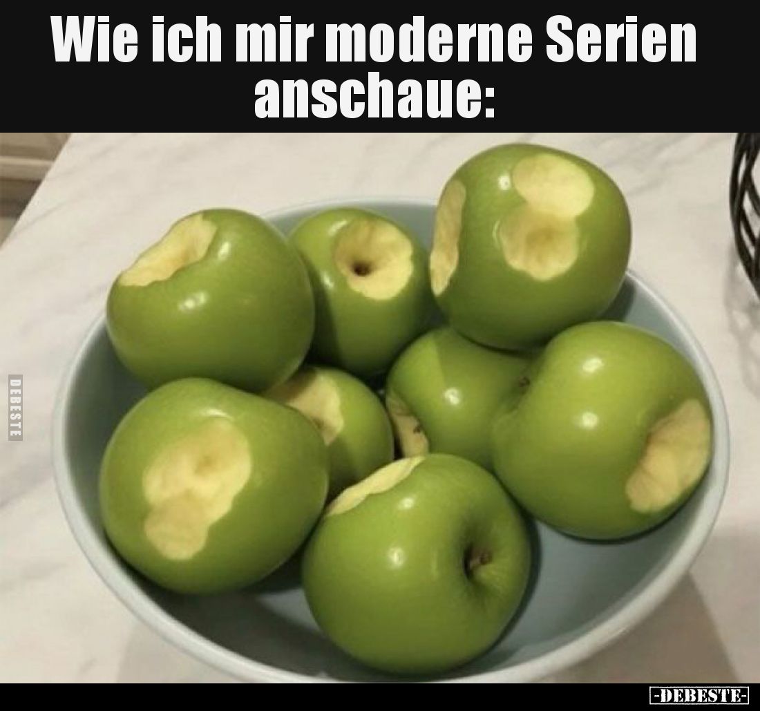 Wie ich mir moderne Serien anschaue.