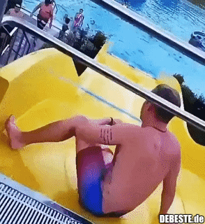 Breakdance ins Wasser..