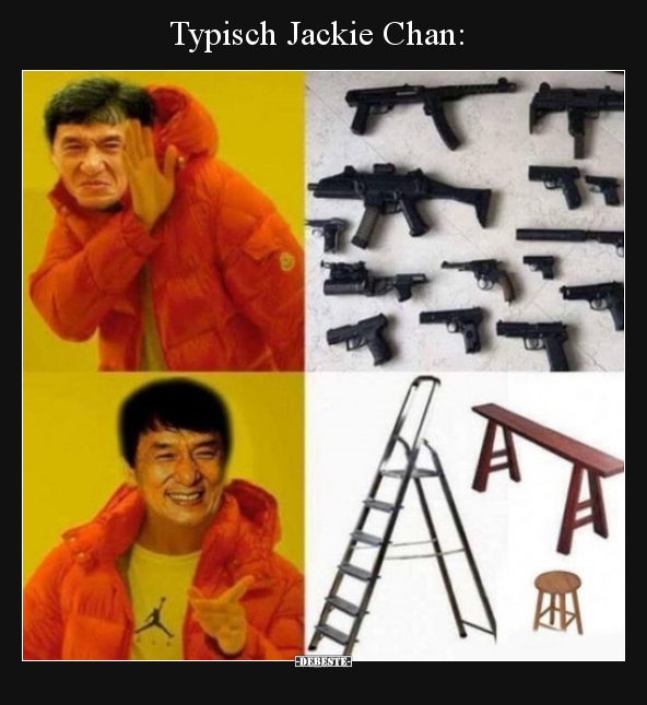 Typisch Jackie Chan.. - Lustige Bilder | DEBESTE.de