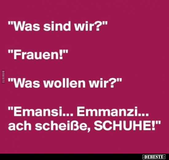 "Was sind wir?".. - Lustige Bilder | DEBESTE.de