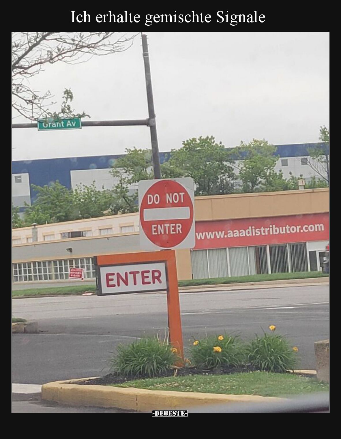 Ich erhalte gemischte Signale