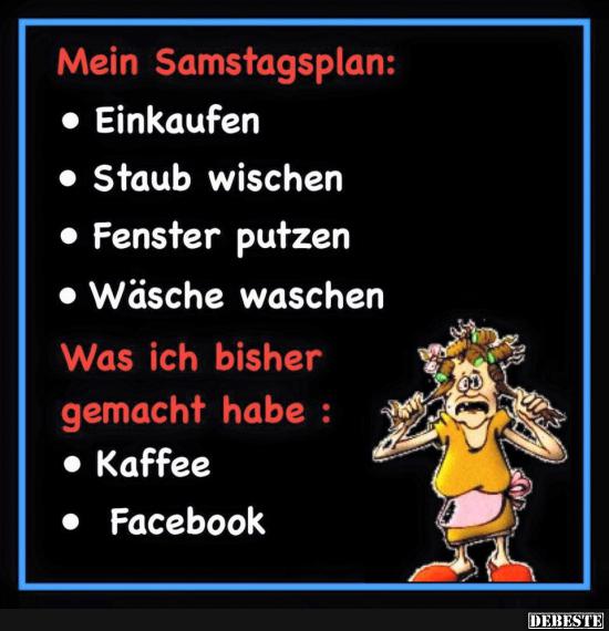 Mein Samstagsplan...