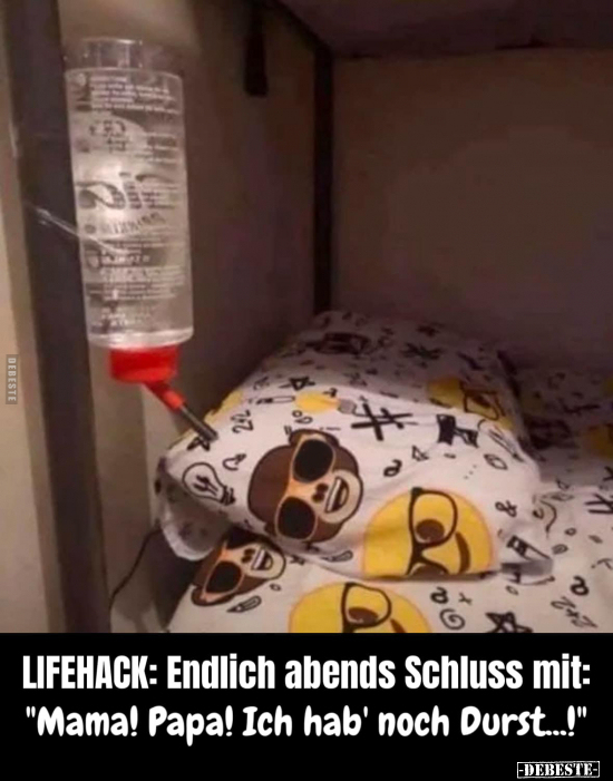 LIFEHACK: Endlich abends Schluss mit.. - Lustige Bilder | DEBESTE.de