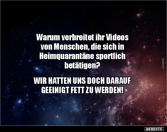 Warum verbreitet ihr Videos von Menschen, die sich in.. - Lustige Bilder | DEBESTE.de