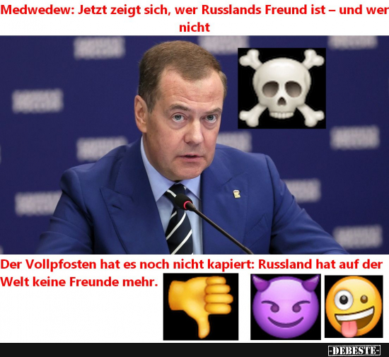 Putin und das Gejaule seiner Kettenhunde - Lustige Bilder | DEBESTE.de