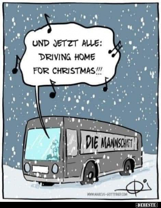 Und jetzt alle: Driving home for christmas!!!.. - Lustige Bilder | DEBESTE.de