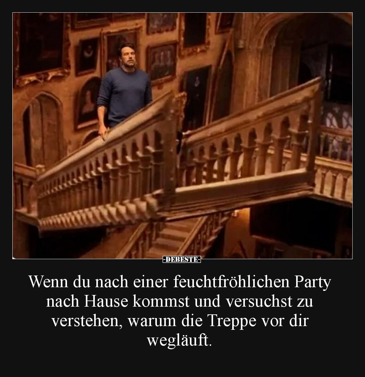 Wenn du nach einer feuchtfröhlichen Party nach Hause.. - Lustige Bilder | DEBESTE.de