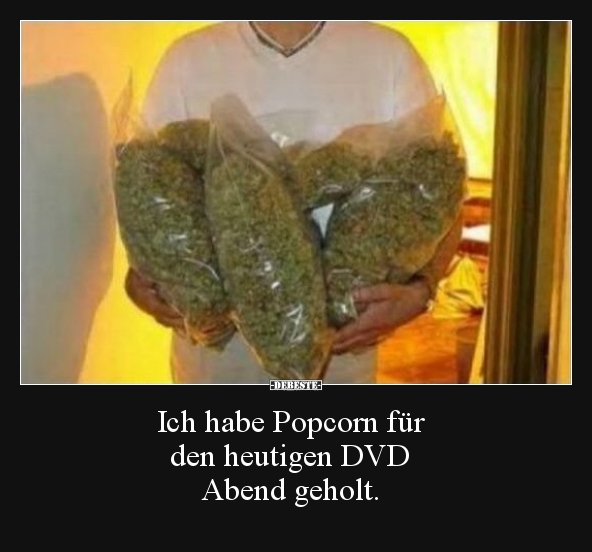 Ich habe Popcorn für den heutigen DVD Abend geholt... - Lustige Bilder | DEBESTE.de