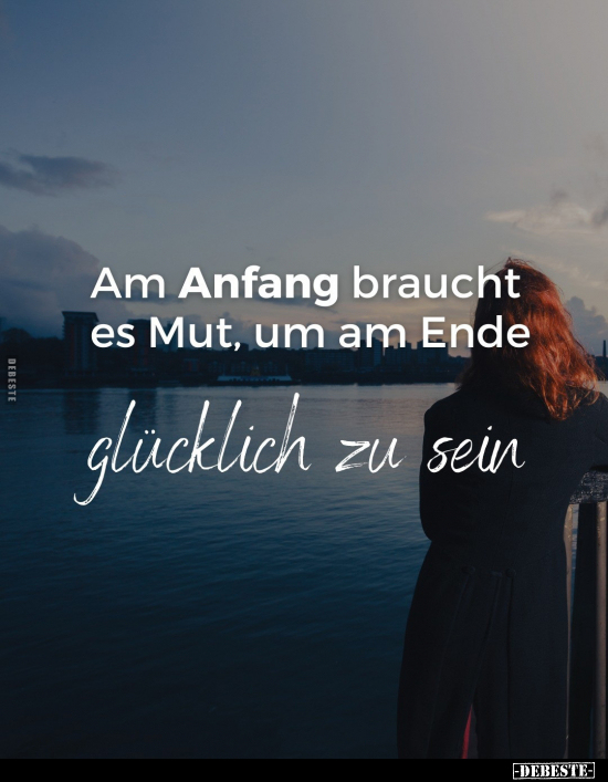 Am Anfang braucht es Mut.. - Lustige Bilder | DEBESTE.de