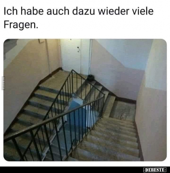 Ich habe auch dazu wieder viele Fragen... - Lustige Bilder | DEBESTE.de